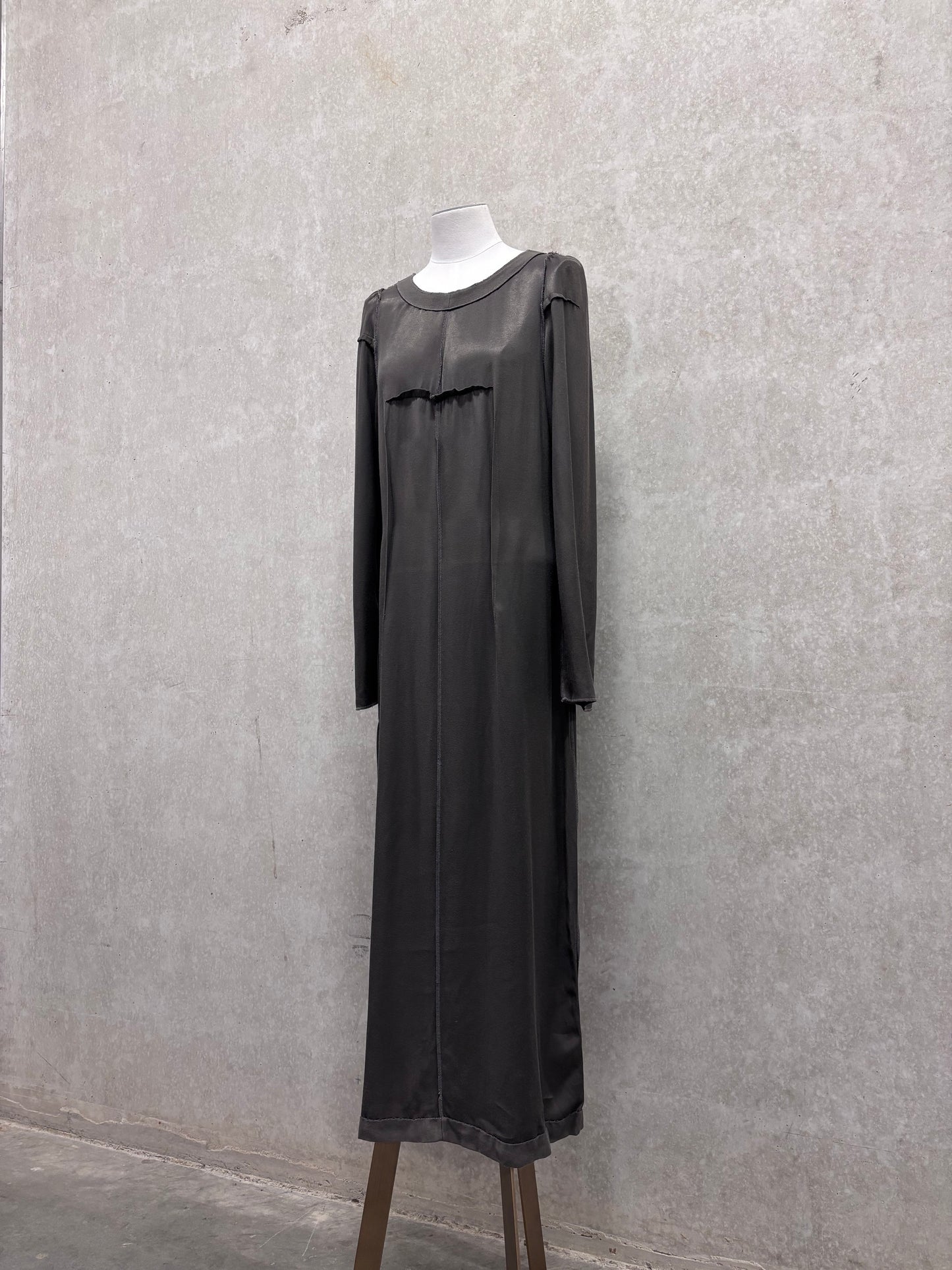 Maison Martin Margiela 90's white label long sleeve dress with pences