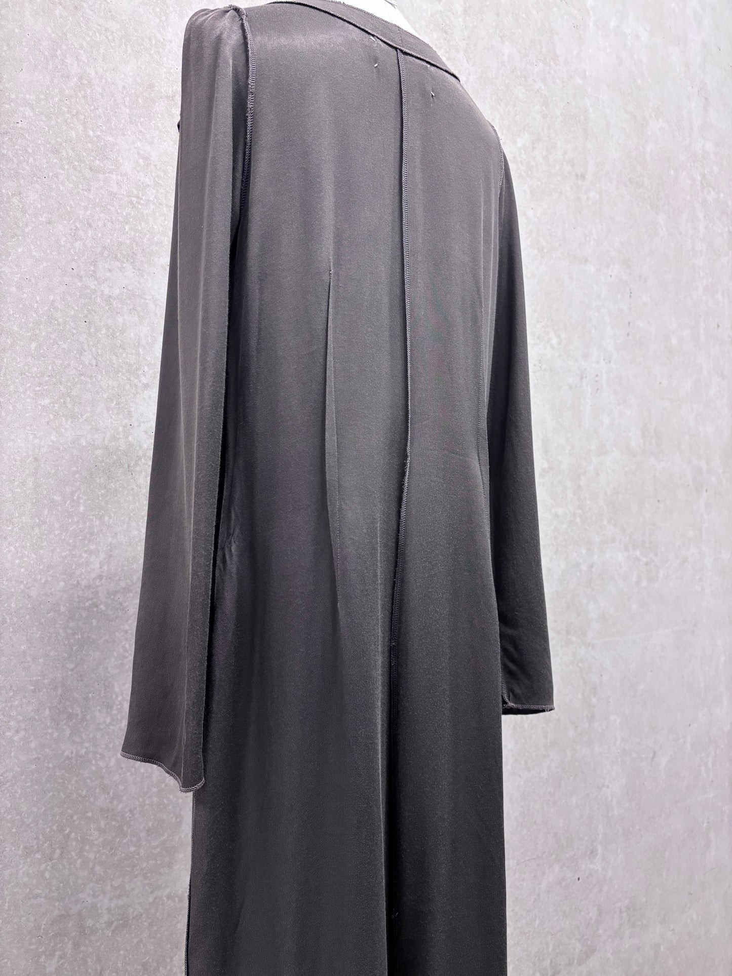 Maison Martin Margiela 90's white label long sleeve dress with pences