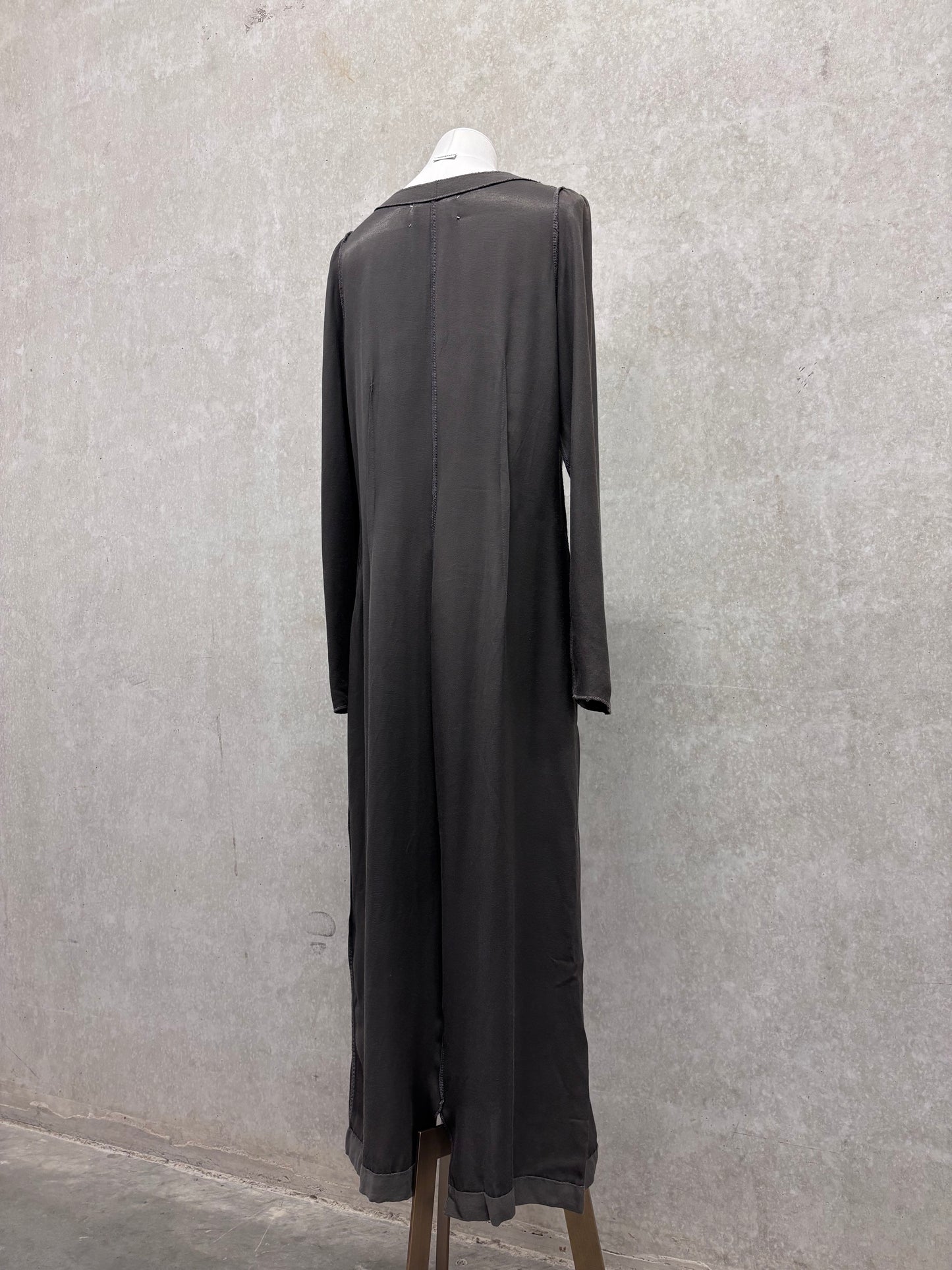 Maison Martin Margiela 90's white label long sleeve dress with pences