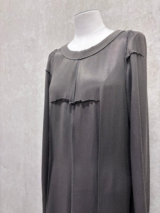 Maison Martin Margiela 90's white label long sleeve dress with pences