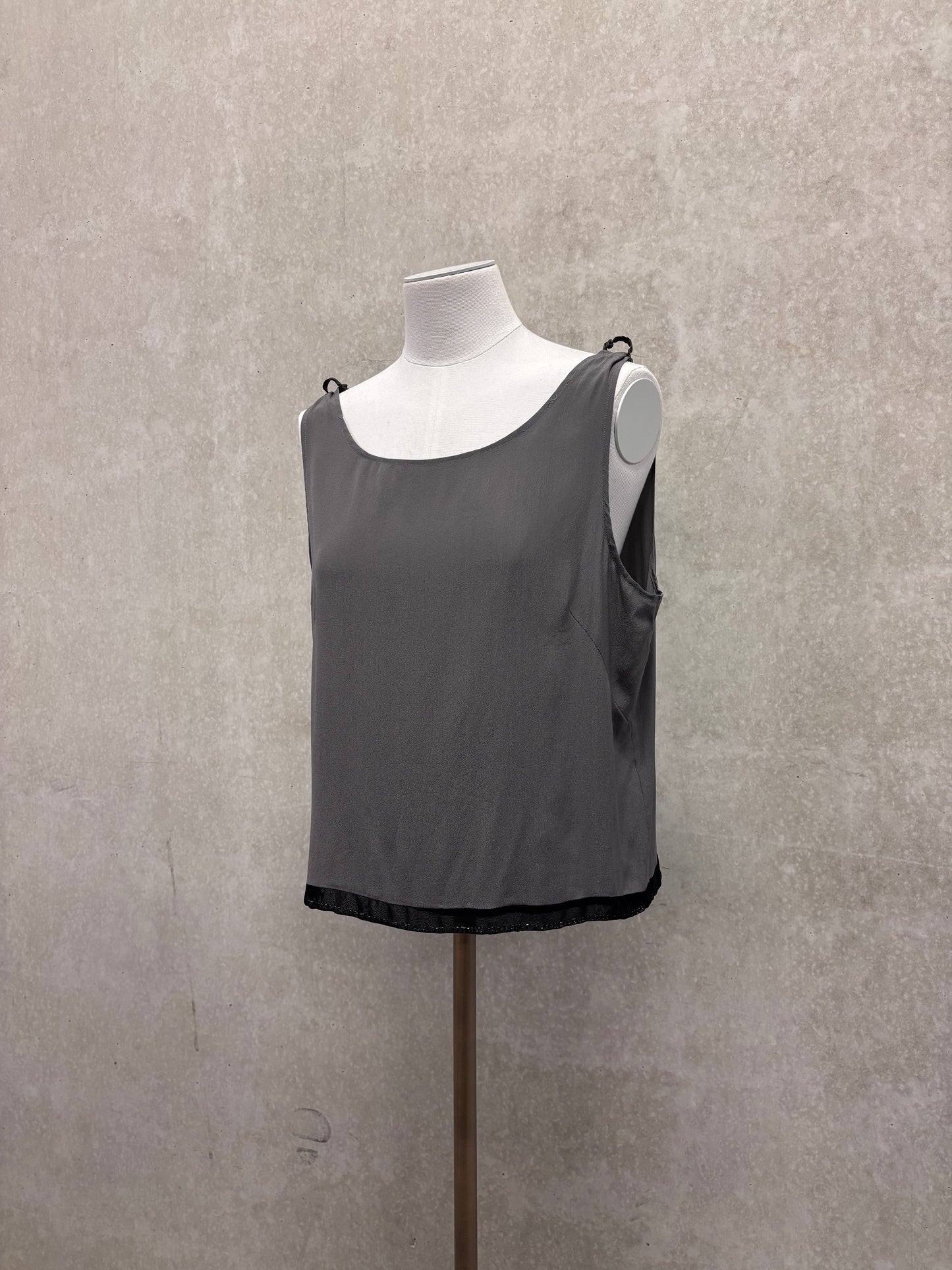 Maison Martin Margiela S/S 1999 white label chain top