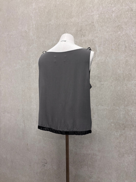 Maison Martin Margiela S/S 1999 white label chain top