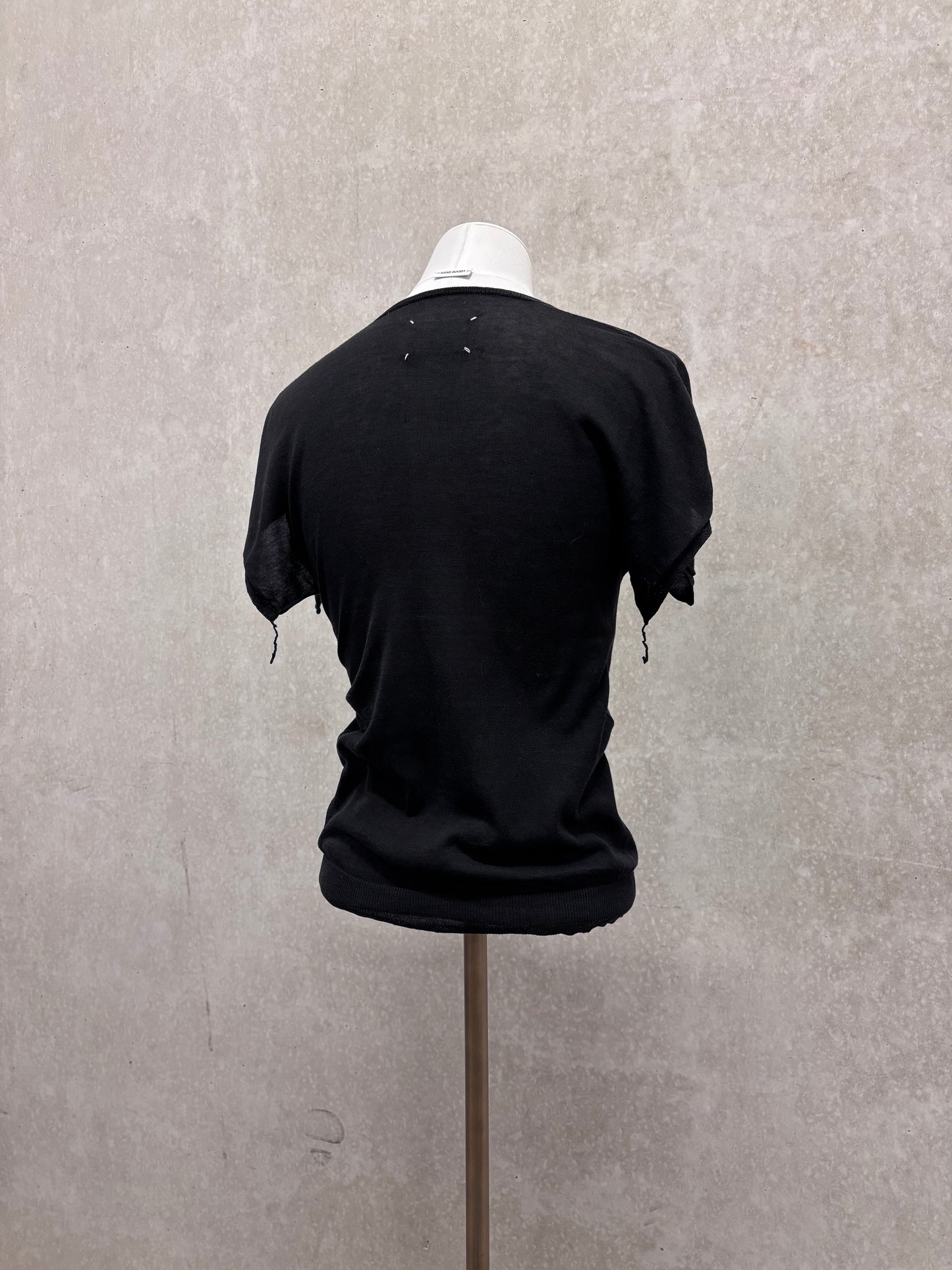 Maison Martin Margiela 90's white label v-neck top