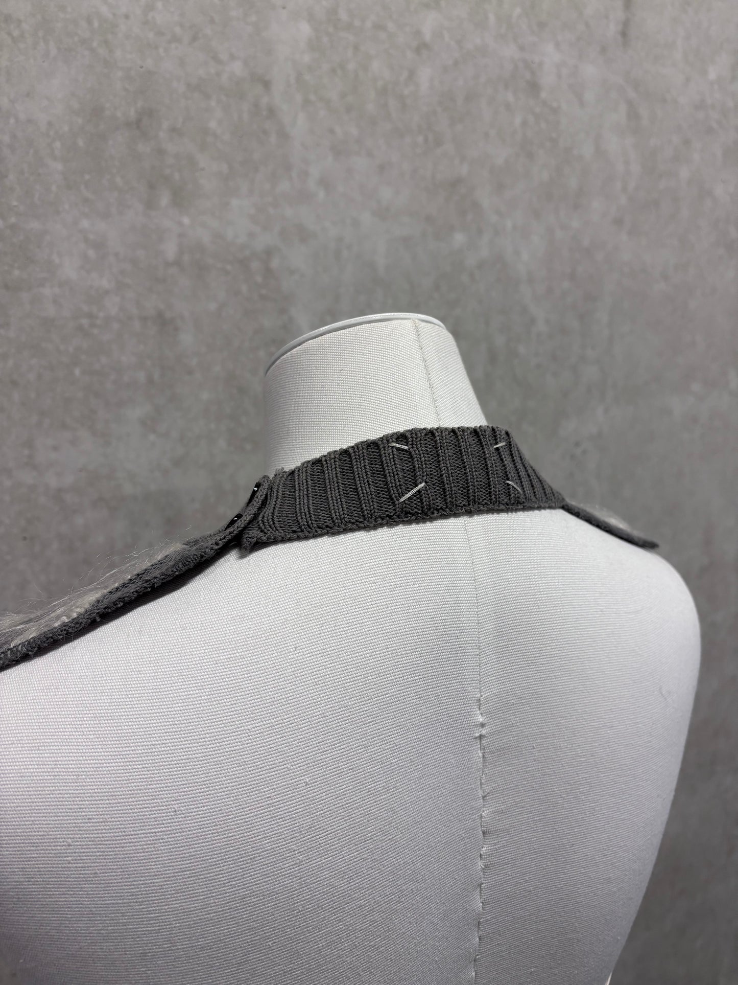 Maison Martin Margiela 1998 white label backless top