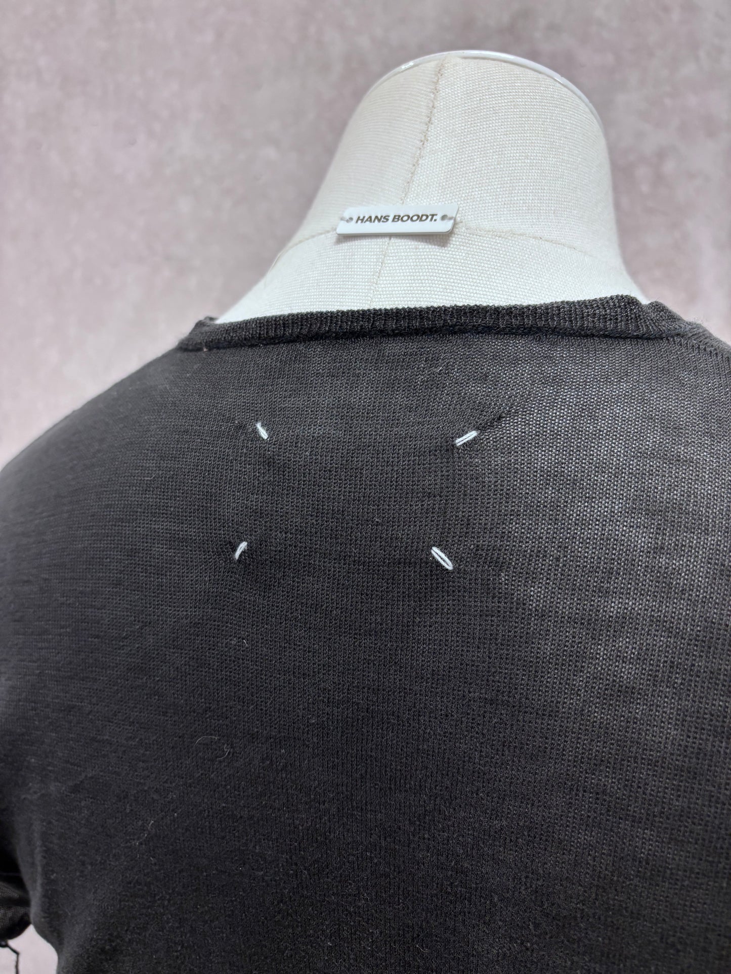 Maison Martin Margiela 90's white label v-neck top
