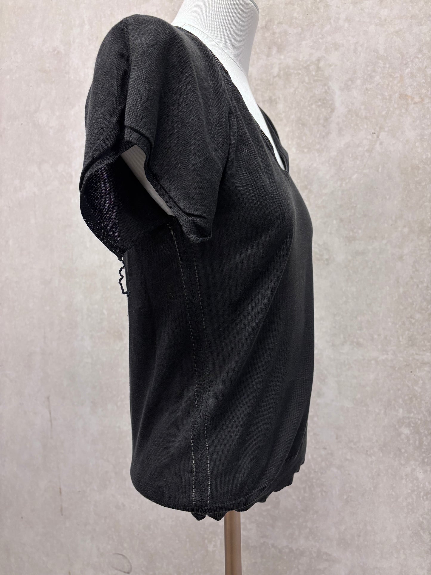 Maison Martin Margiela 90's white label v-neck top