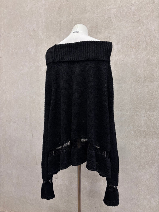 Ann Demeulemeester 2010's off-shoulder sweater