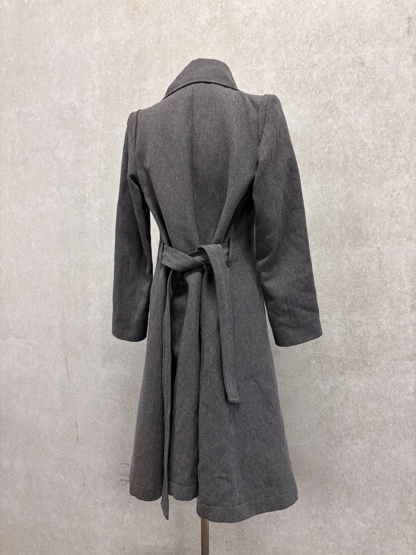 Ann Demeulemeester F/W 2011 high collar coat