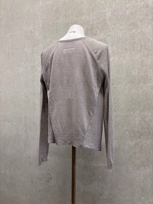 MM6 F/W 2012 drape longleeve top