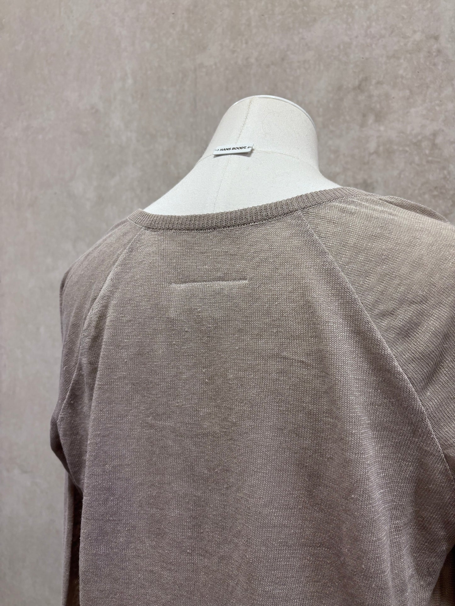 MM6 F/W 2012 drape longleeve top