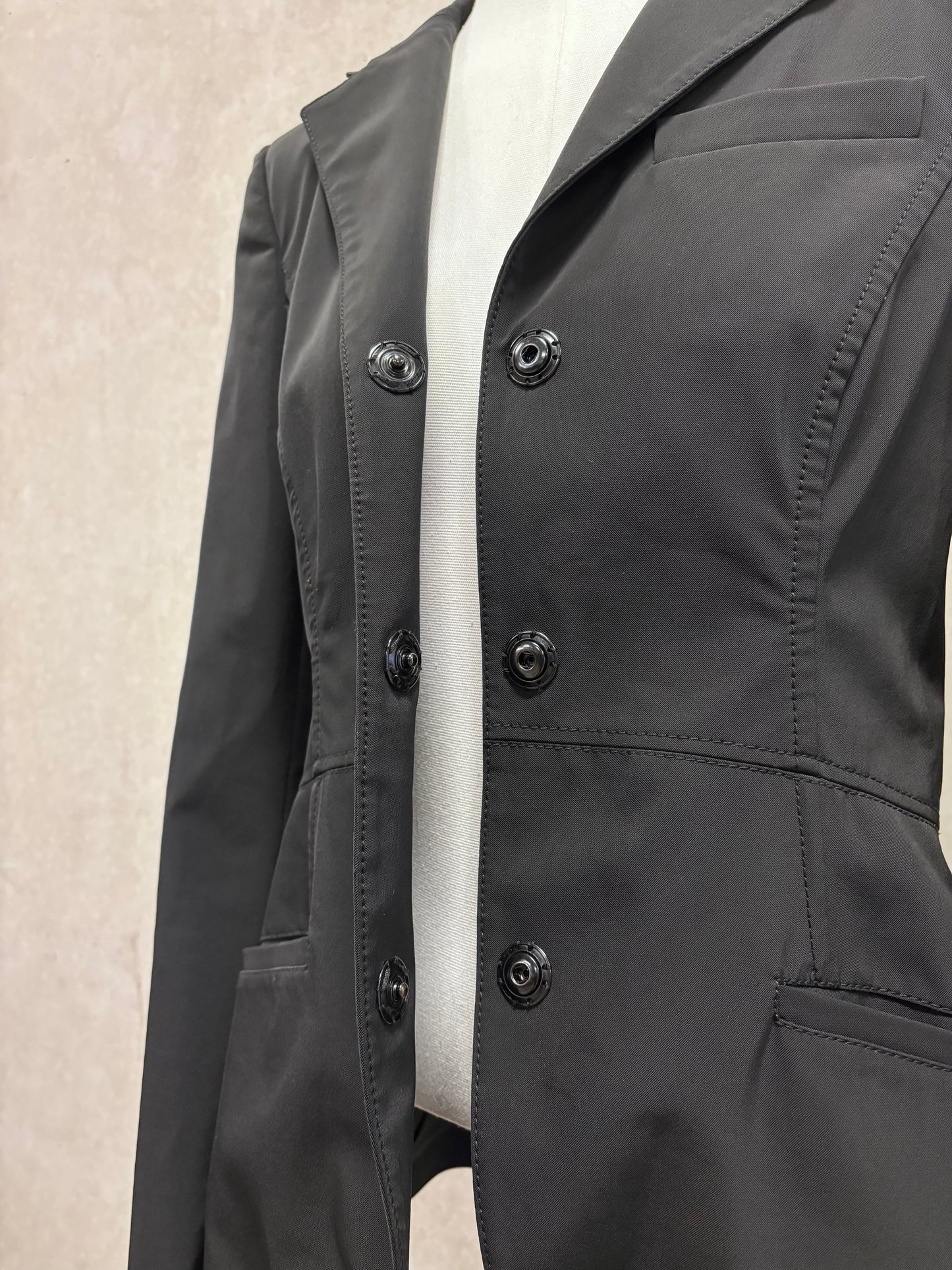 Prada blazer with press buttons 2007