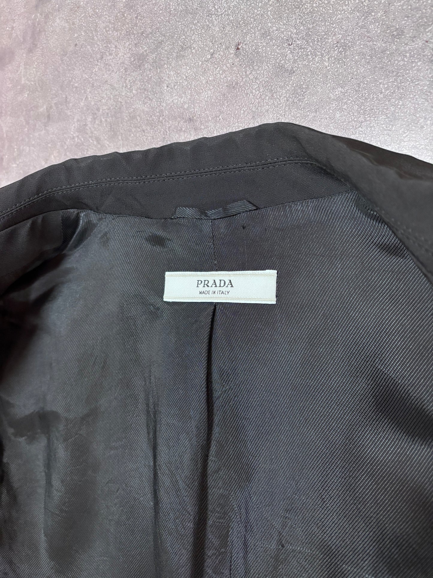 Prada blazer with press buttons 2007