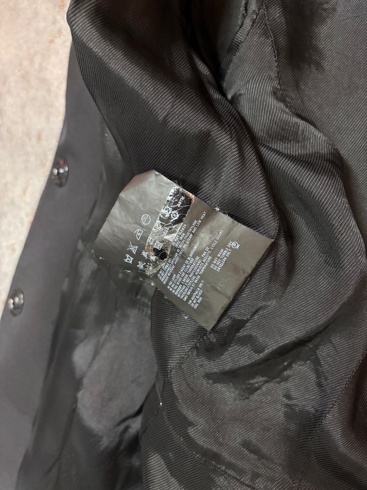 Prada blazer with press buttons 2007