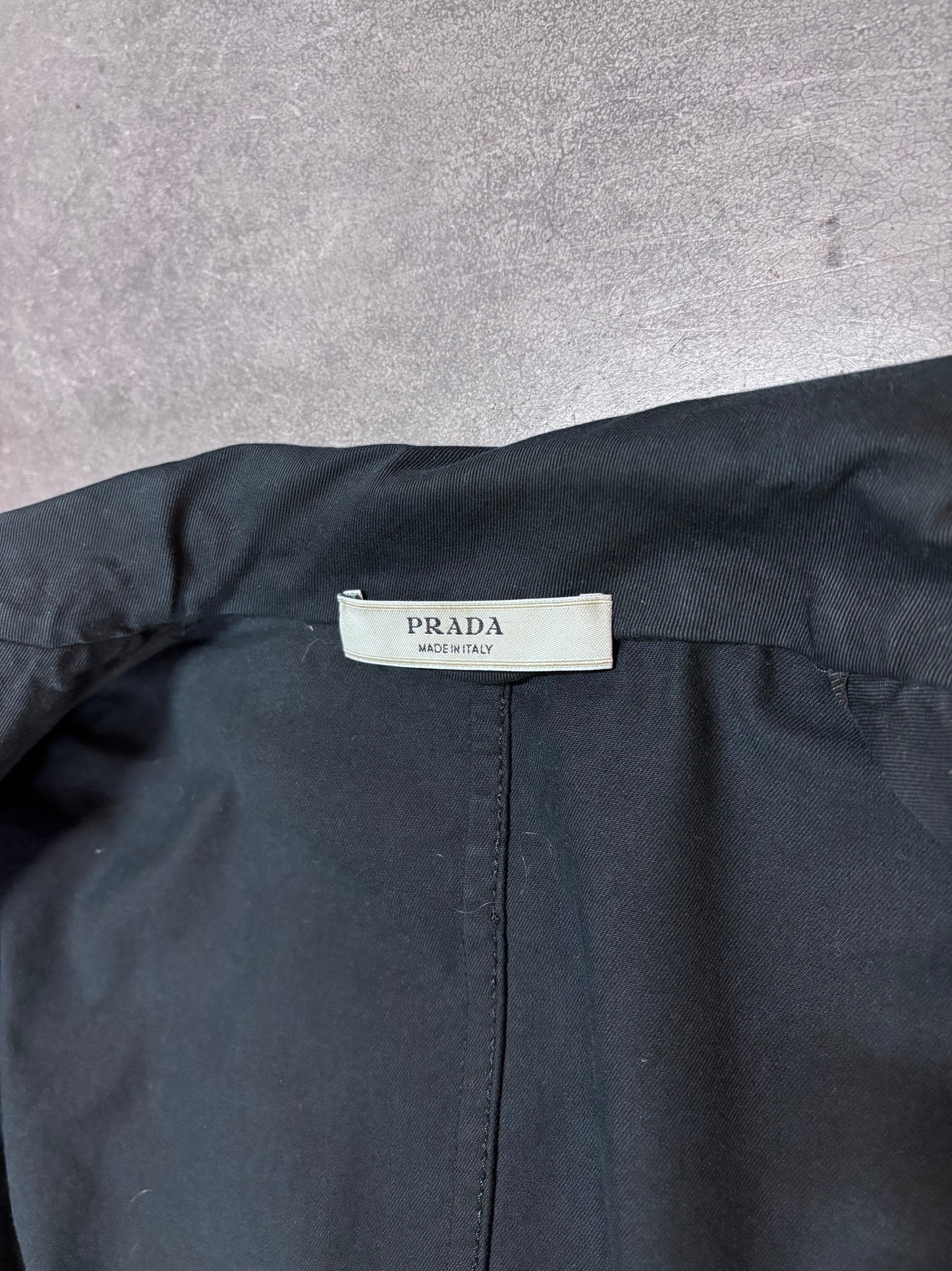 Prada 90's/00's blazer dark navy blue