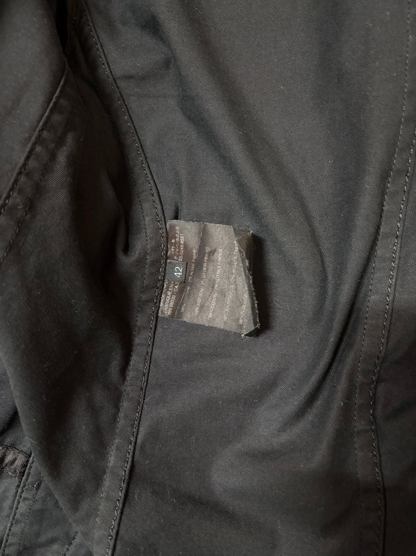 Prada 90's/00's blazer dark navy blue