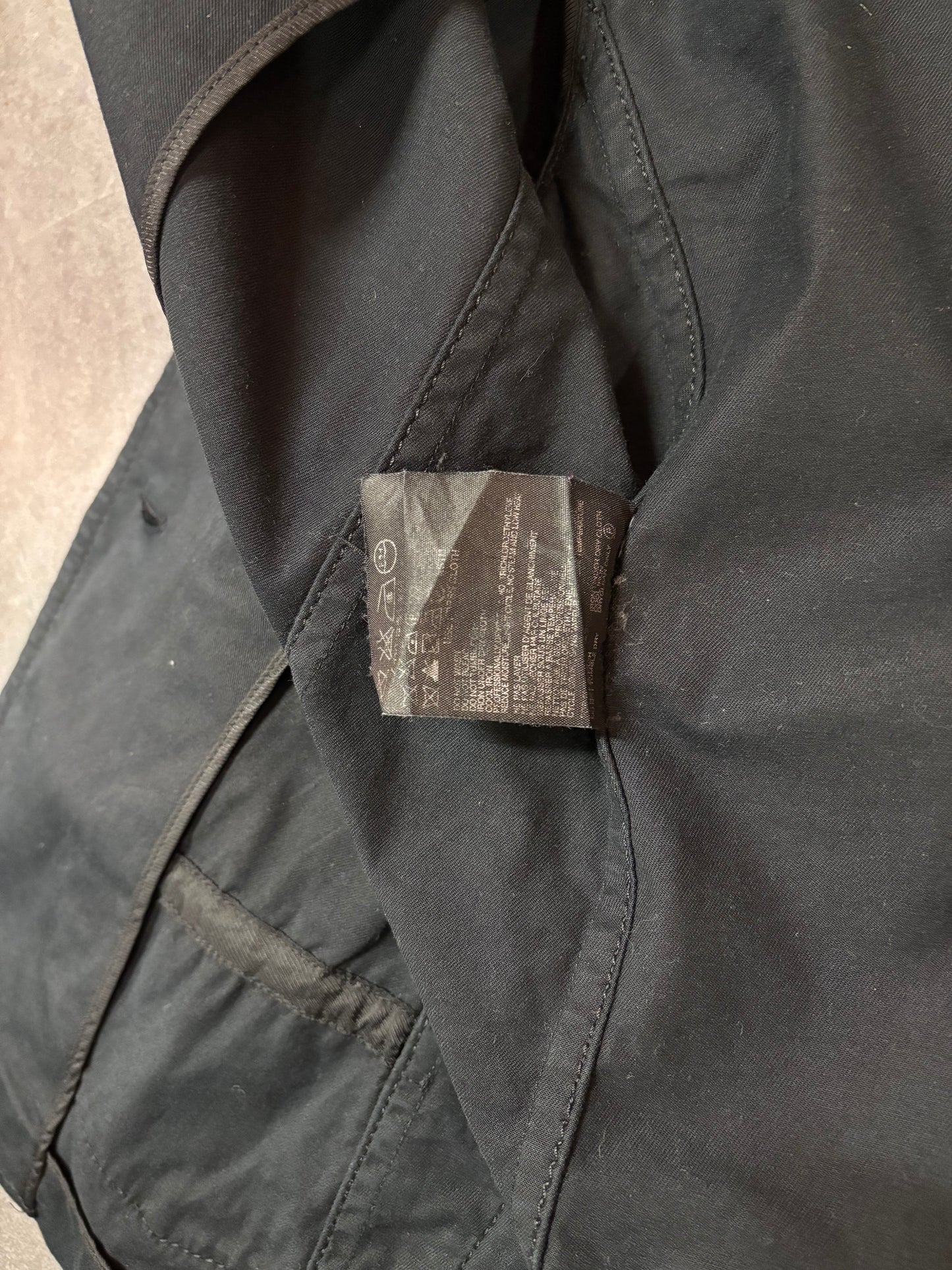 Prada 90's/00's blazer dark navy blue
