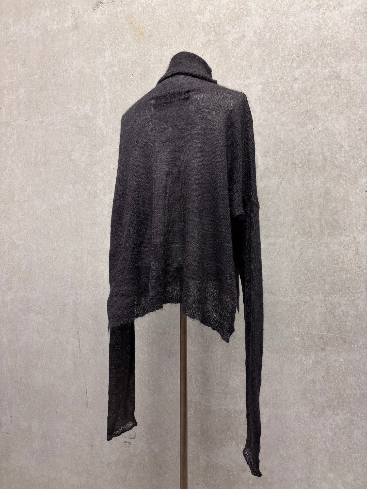 Isabel Benenato A/W 15-16 mohair & silk turtleneck