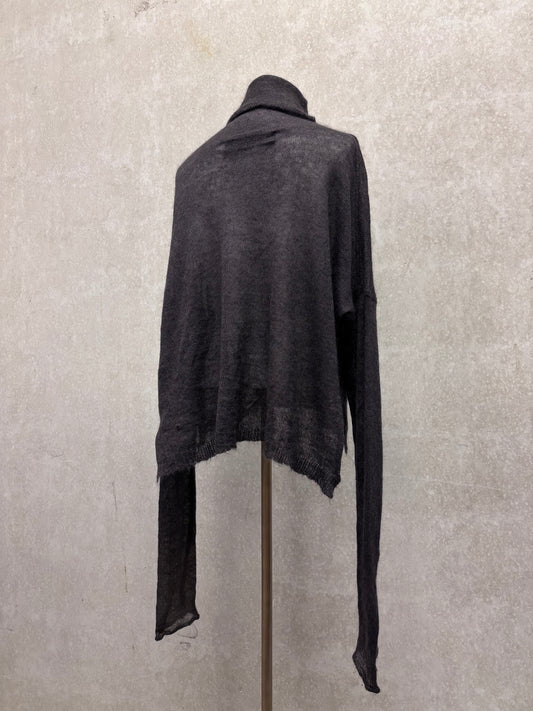 Isabel Benenato A/W 15-16 mohair & silk turtleneck