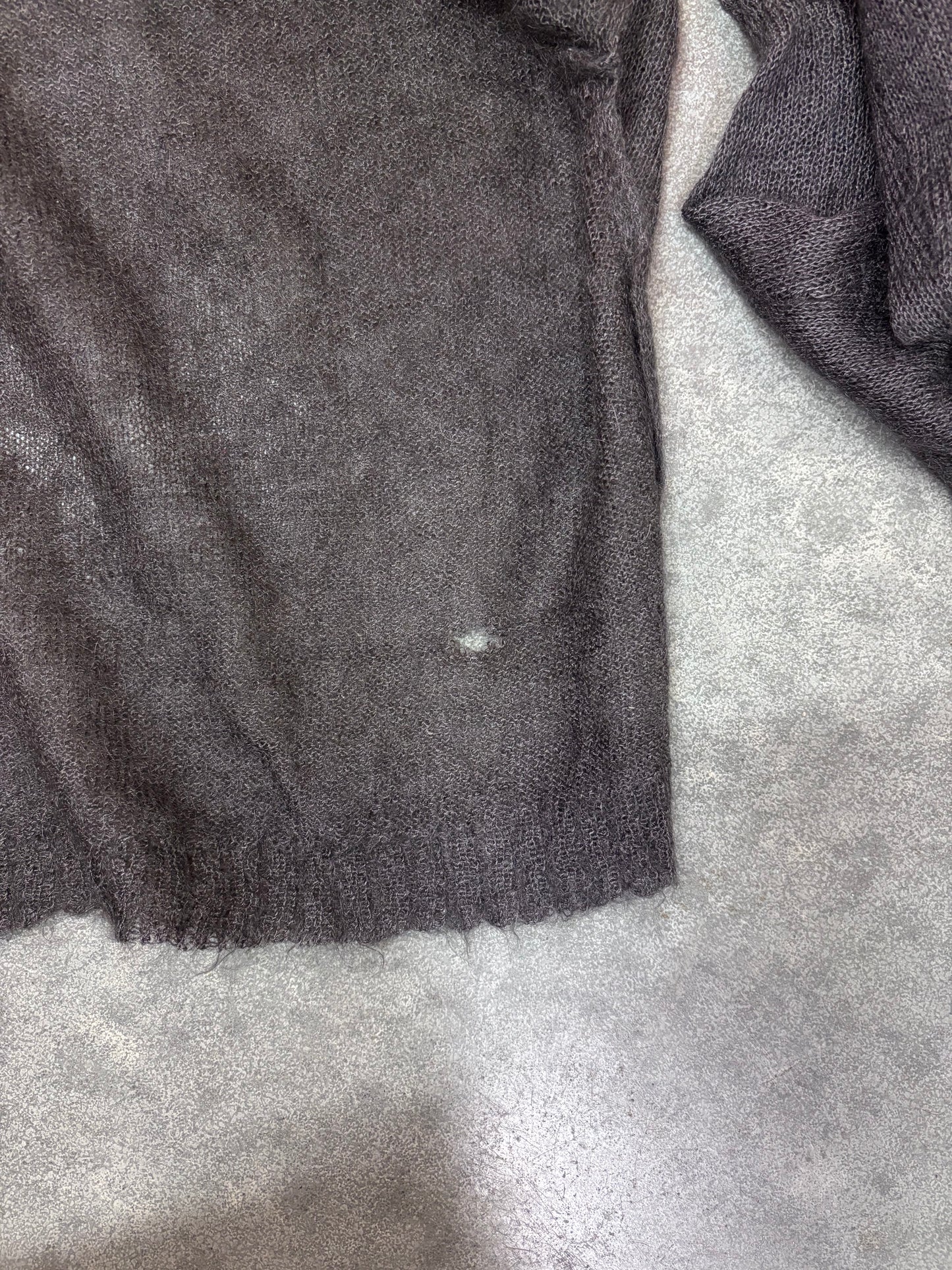Isabel Benenato A/W 15-16 mohair & silk turtleneck