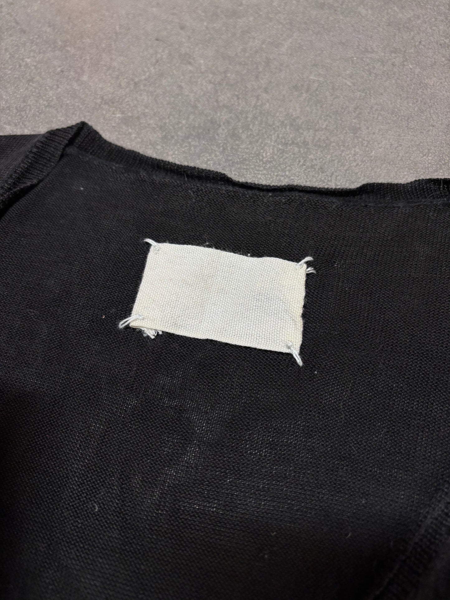 Maison Martin Margiela 90's white label v-neck top