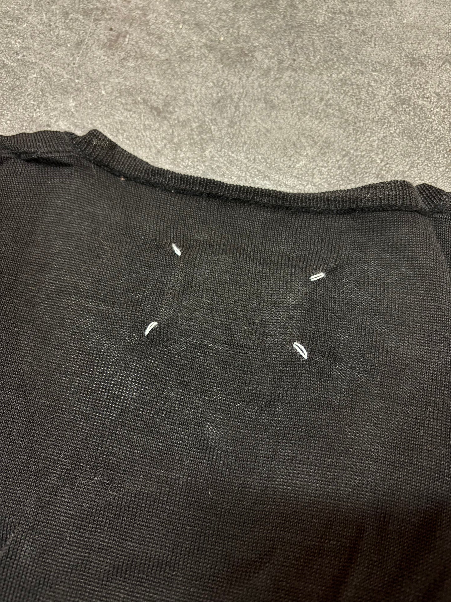 Maison Martin Margiela 90's white label v-neck top