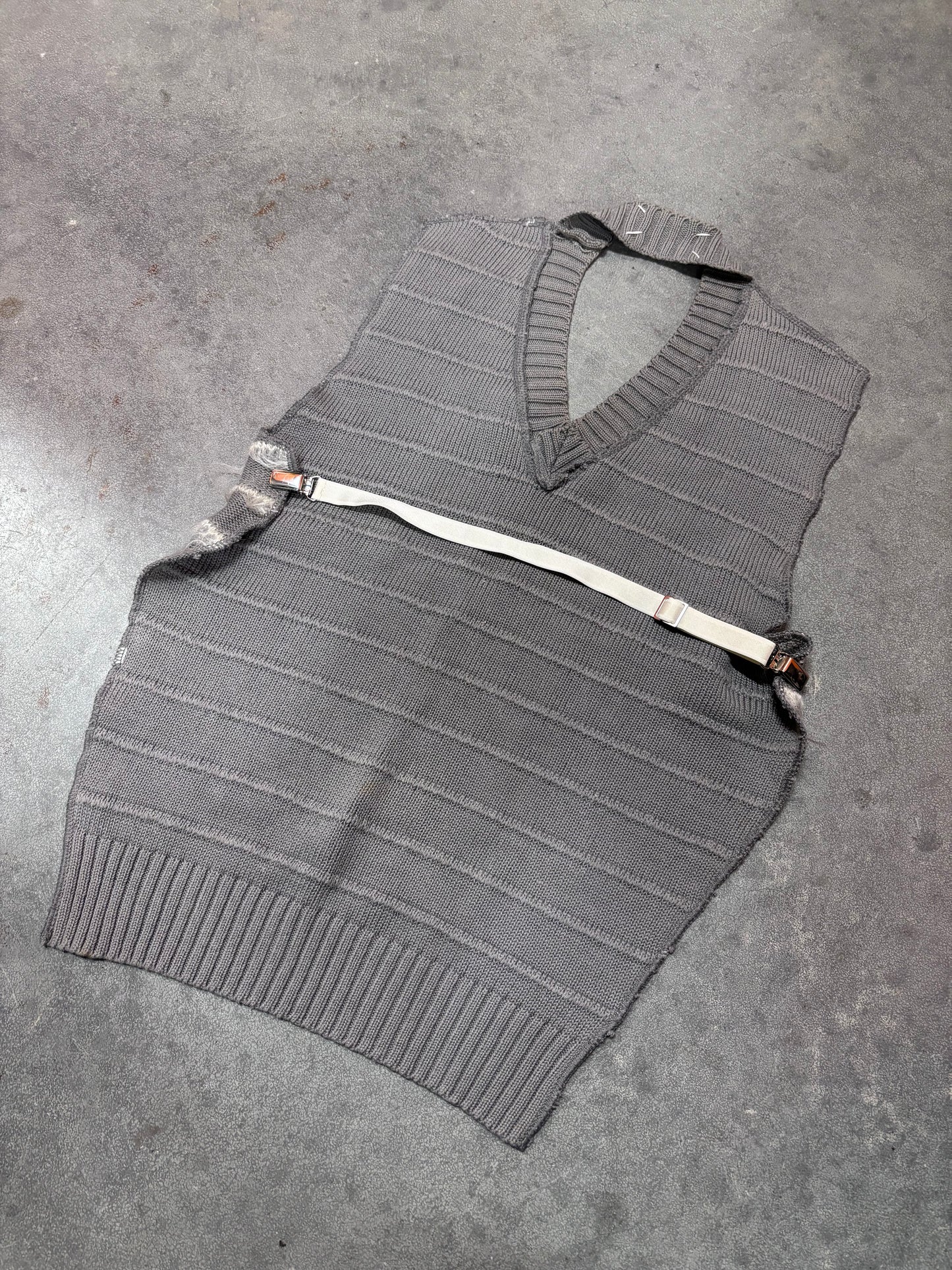 Maison Martin Margiela 1998 white label backless top