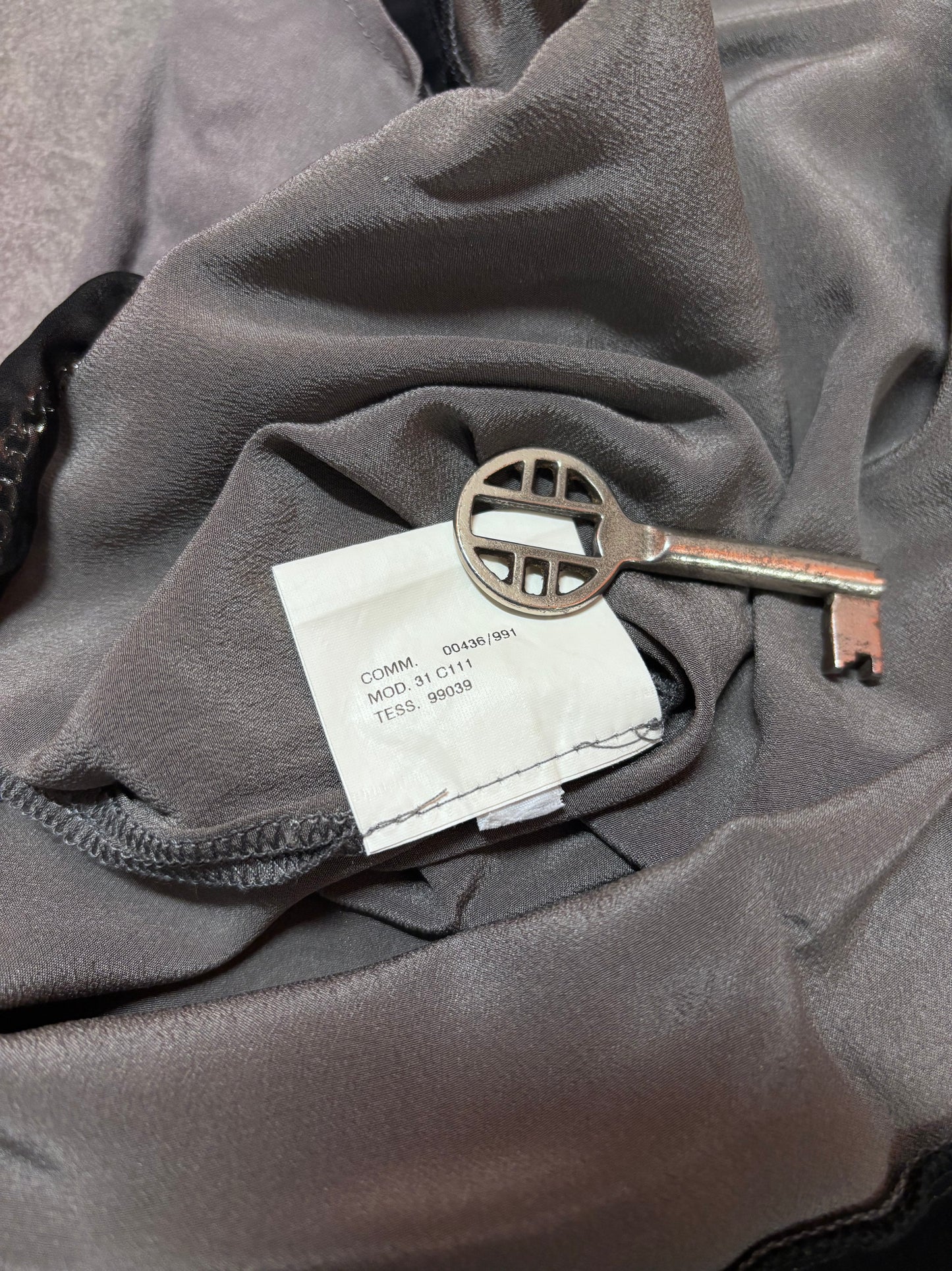 Maison Martin Margiela S/S 1999 white label chain top
