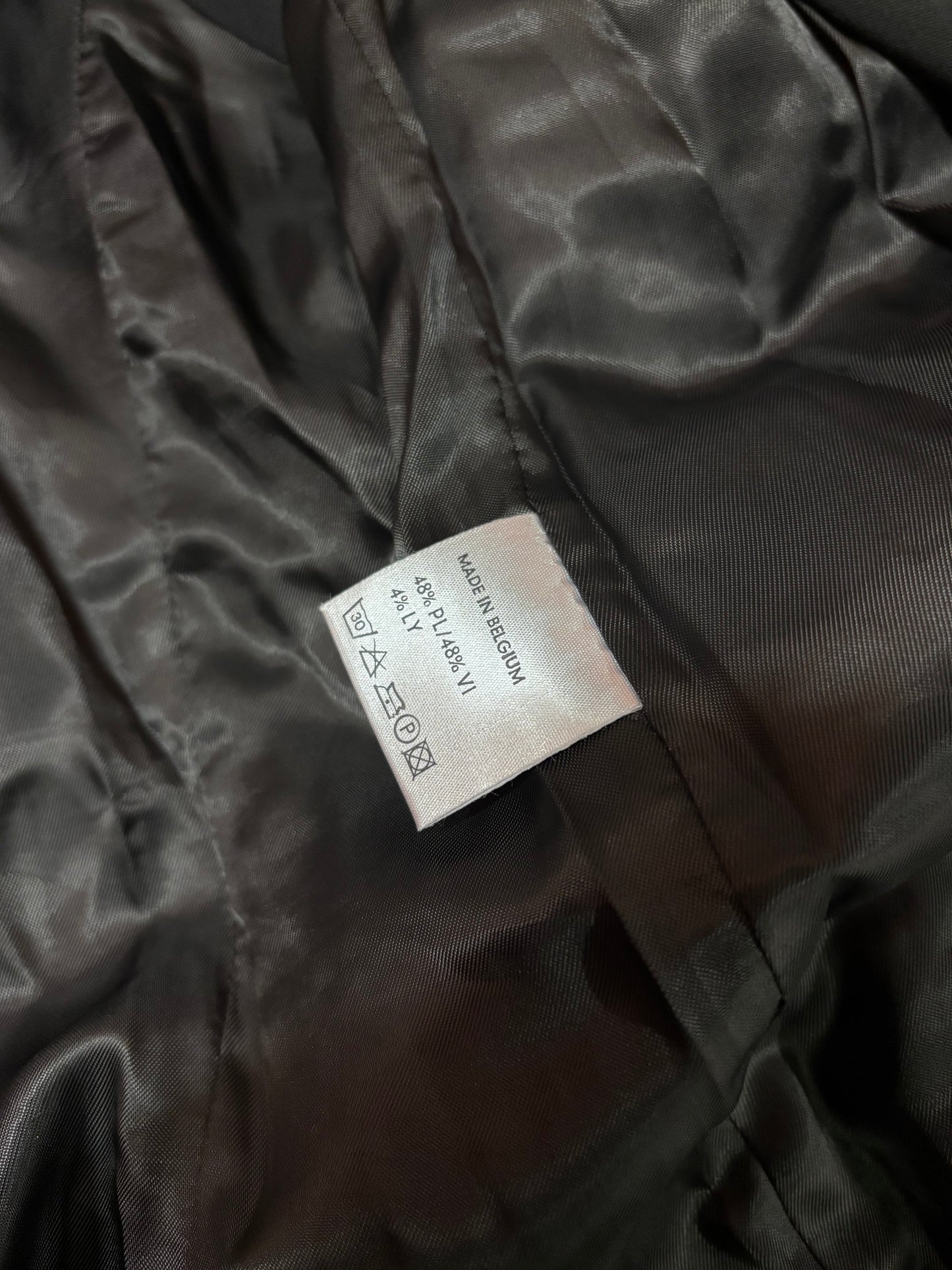 Lieve van Gorp Fall 2000 puff shoulder blazer