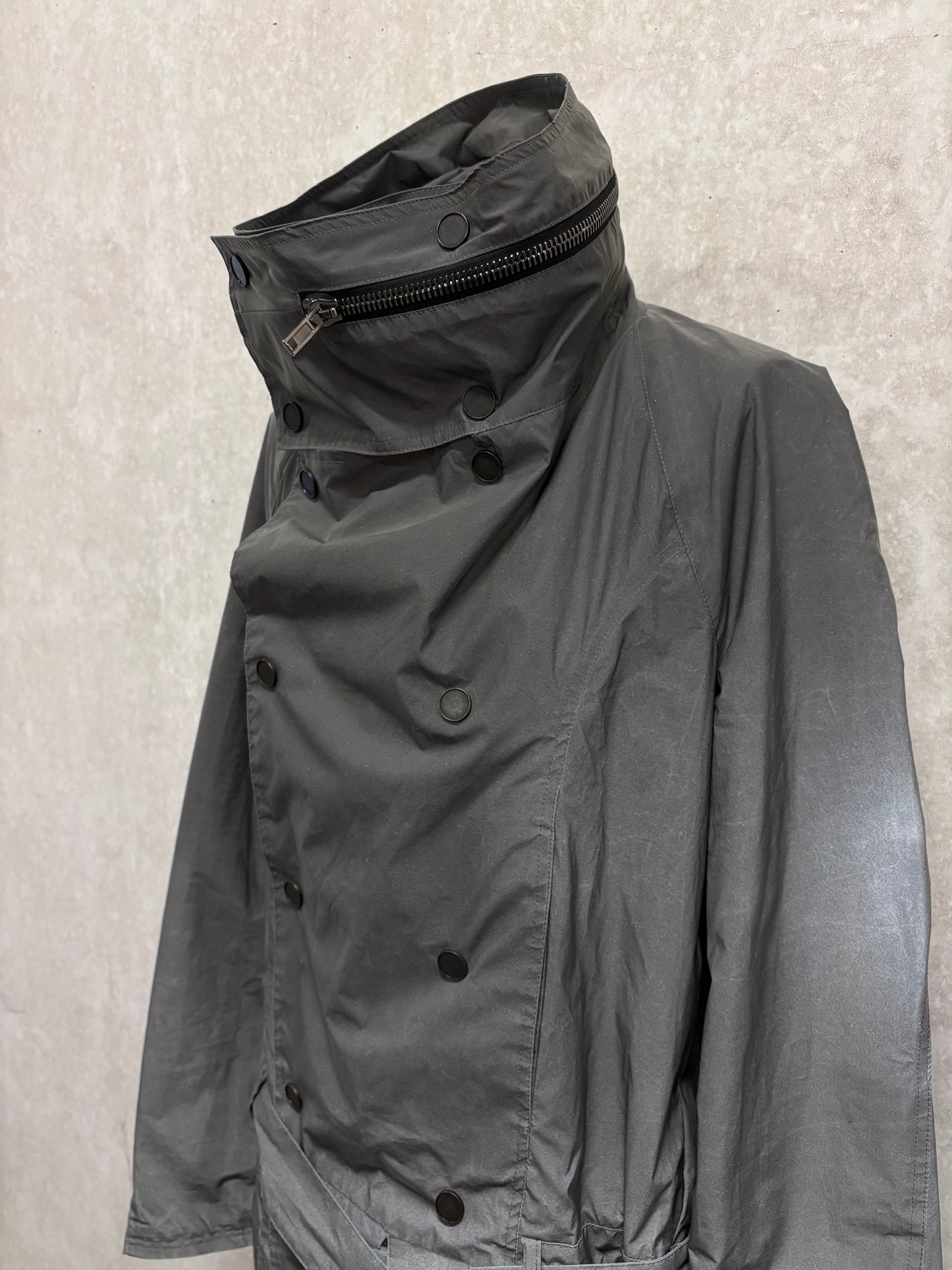 Y/PROJECT reflective hooded rain coat