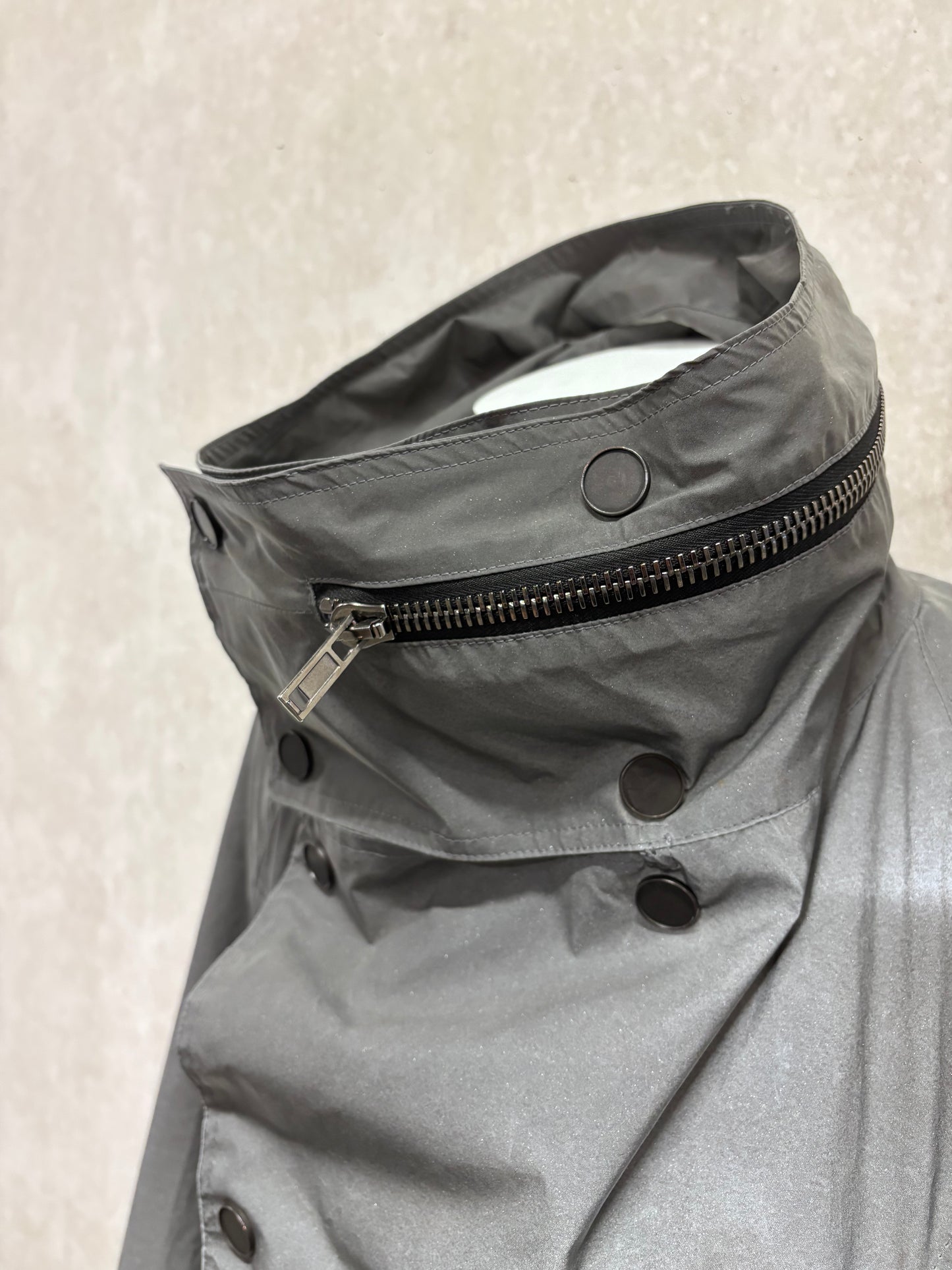 Y/PROJECT reflective hooded rain coat