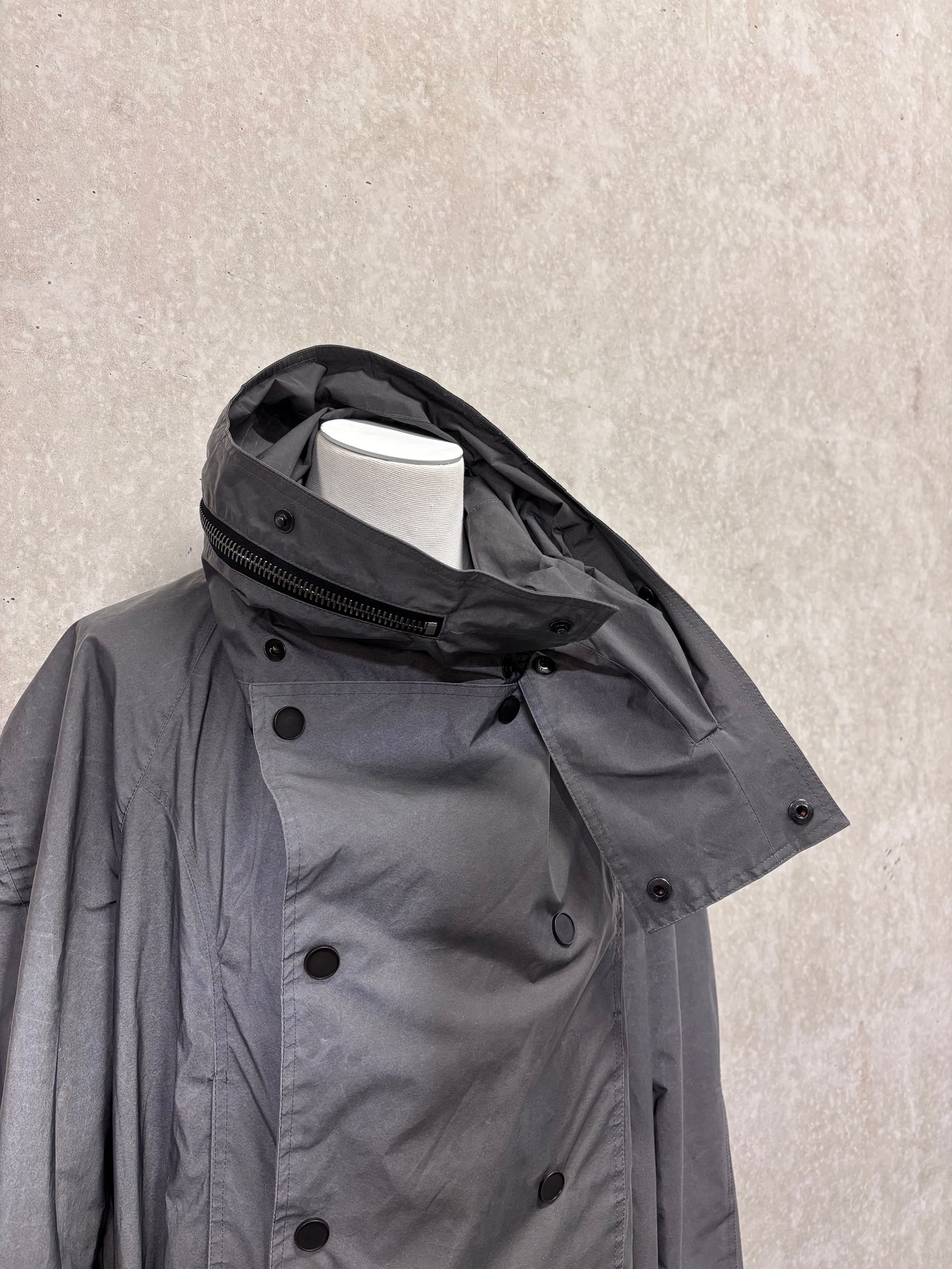 Y/PROJECT reflective hooded rain coat