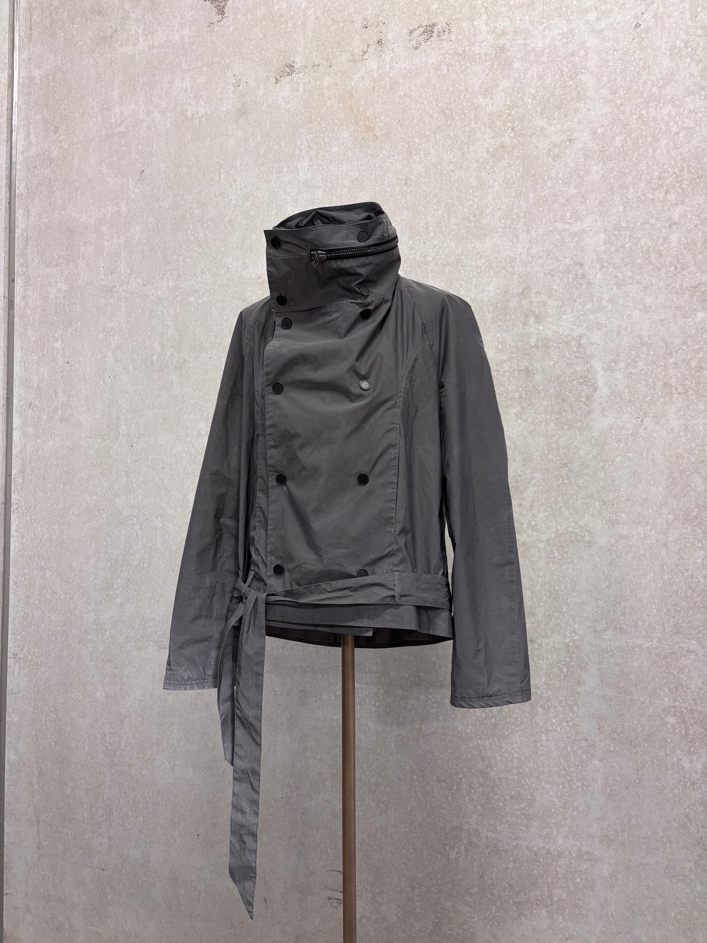 Y/PROJECT reflective hooded rain coat