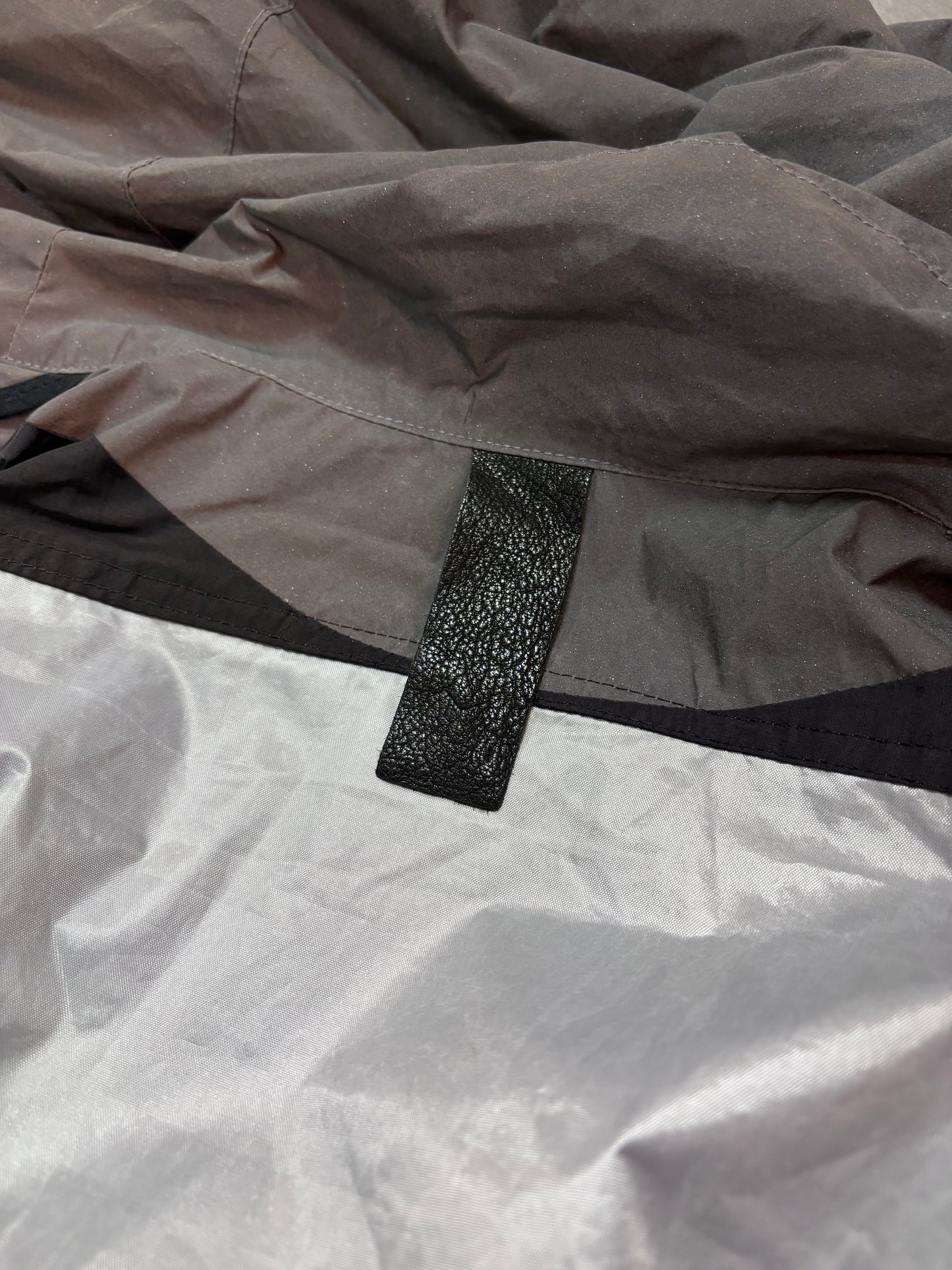 Y/PROJECT reflective hooded rain coat