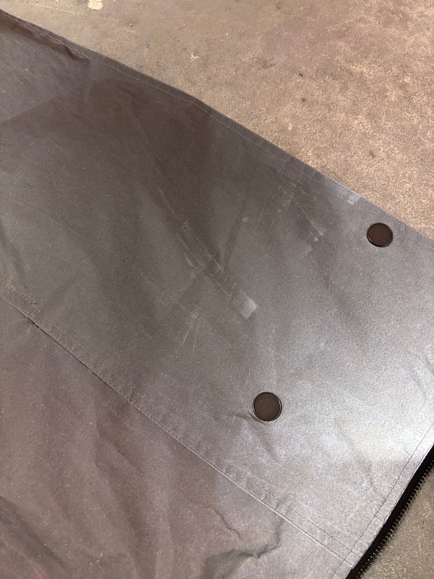 Y/PROJECT reflective hooded rain coat