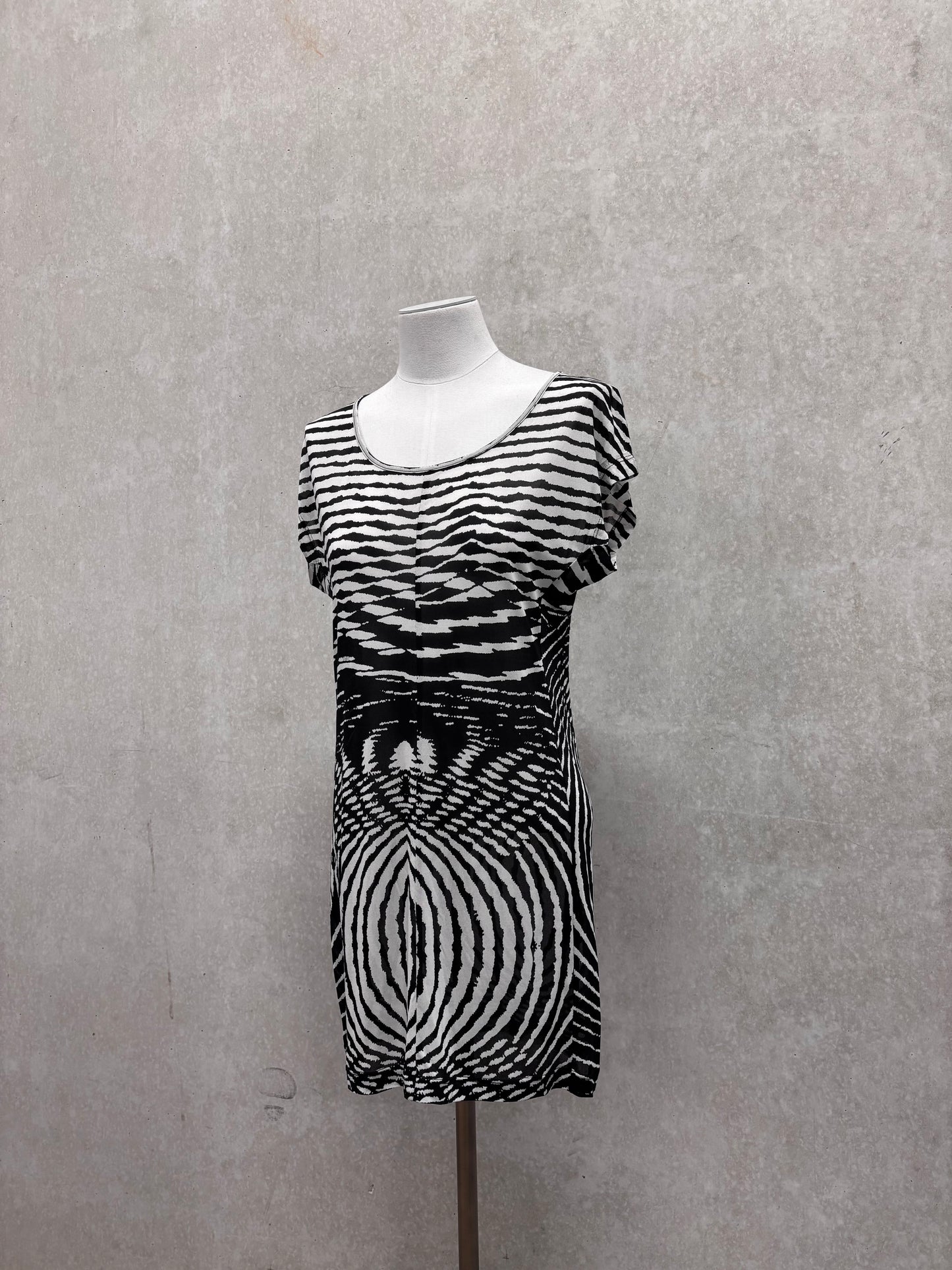 Maison Martin Margiela S/S 2008 white label abstract print top