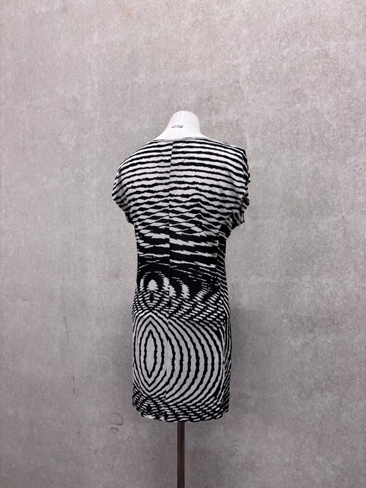 Maison Martin Margiela S/S 2008 white label abstract print top