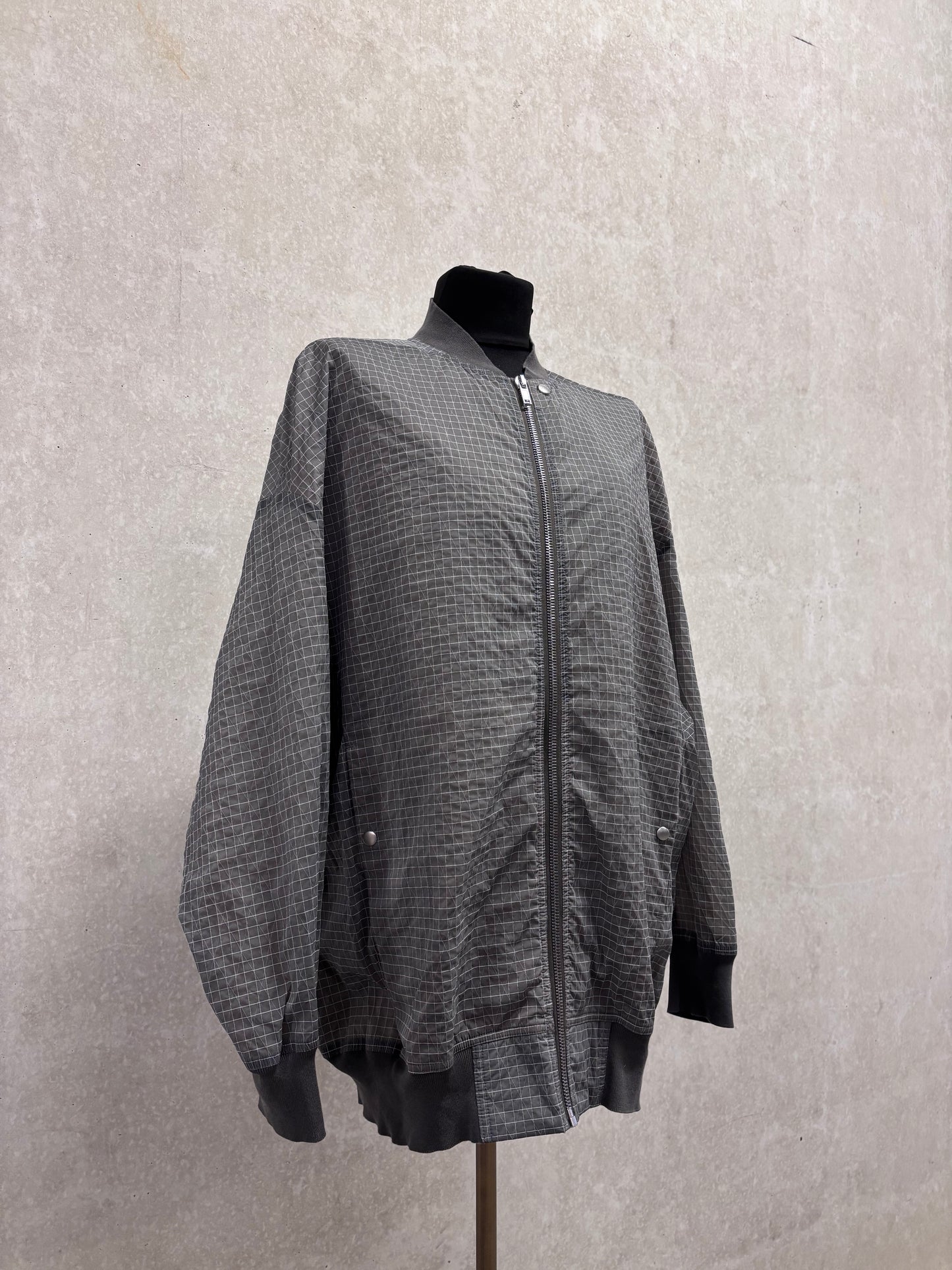 Rick Owens EDFU S/S 23 Jumbo rip stop jacket