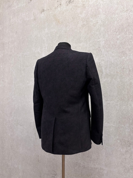 Dries van Noten floral motif double breasted blazer