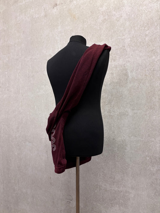 Maison Martin Margiela 1999 artisanal sweatshirt bag