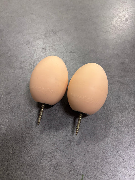 Maison Martin Margiela 00's line 13 'egg' door-stoppers