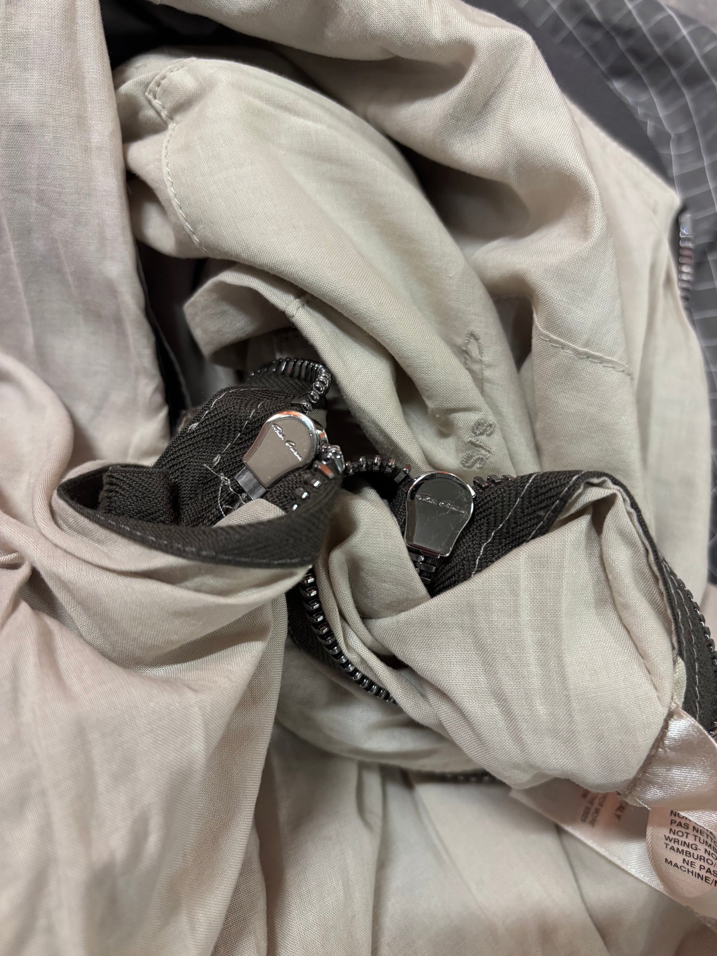 Rick Owens EDFU S/S 23 Jumbo rip stop jacket