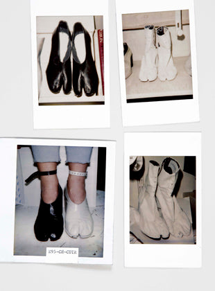 Maison Martin Margiela S/S 1995 ankle strap tabis