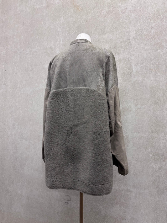 Ann Demeulemeester raw hide leather jacket 00’s/10’s