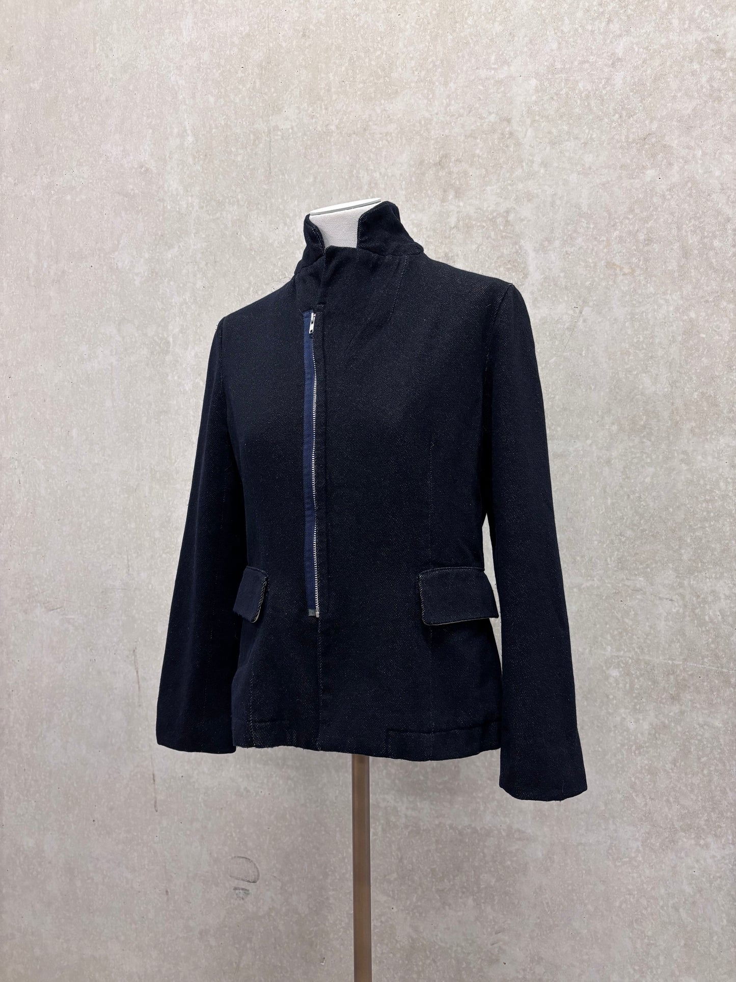 Comme des Garçons blazer with asymmetrical zip