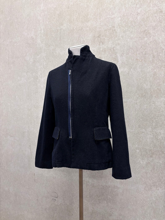 Comme des Garçons blazer with asymmetrical zip