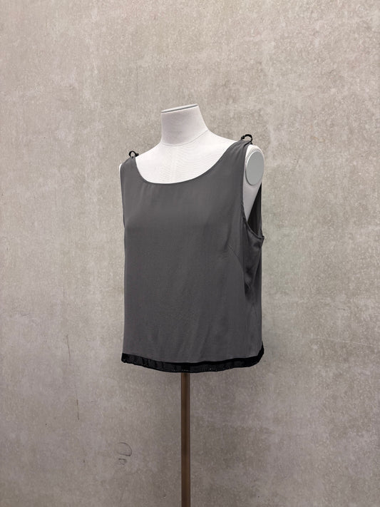 Maison Martin Margiela S/S 1999 white label chain top