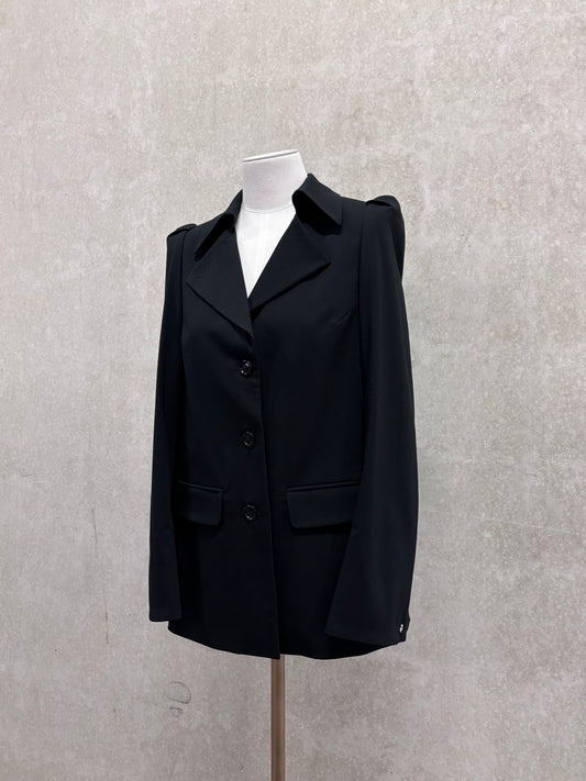 Lieve van Gorp Fall 2000 puff shoulder blazer