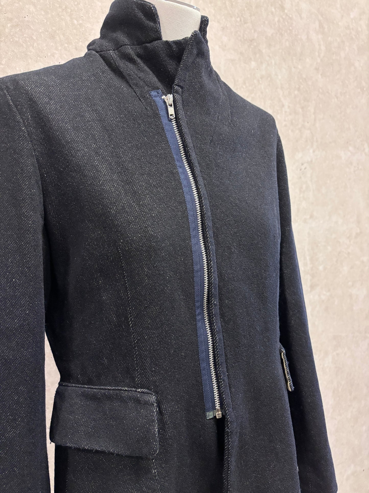 Comme des Garçons blazer with asymmetrical zip