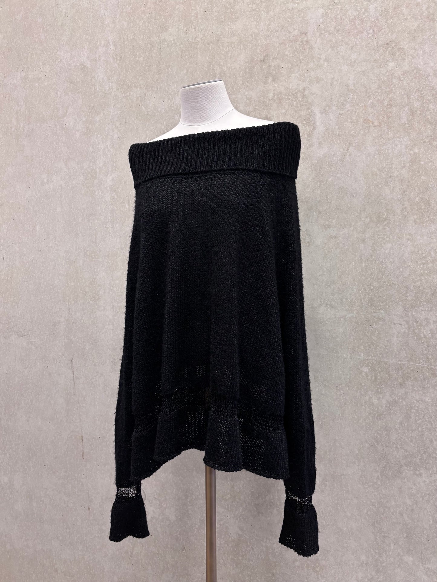 Ann Demeulemeester 2010's off-shoulder sweater