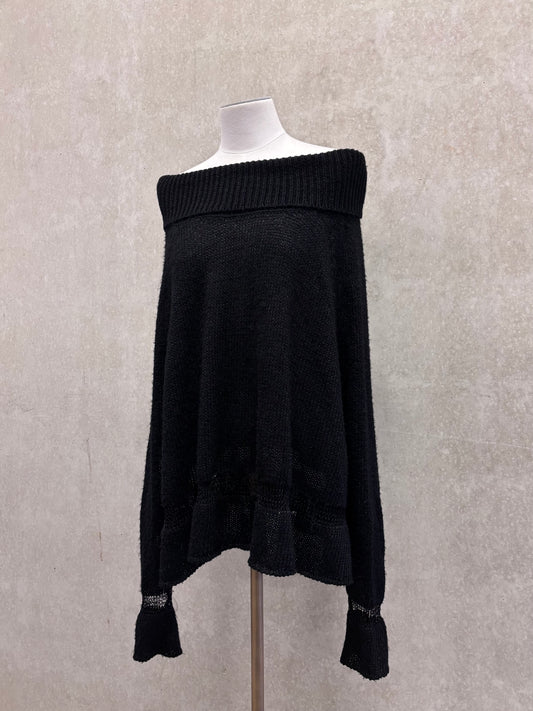Ann Demeulemeester 2010's off-shoulder sweater